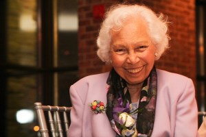 In Toronto for her grandson's wedding